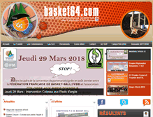 Tablet Screenshot of basket64.com